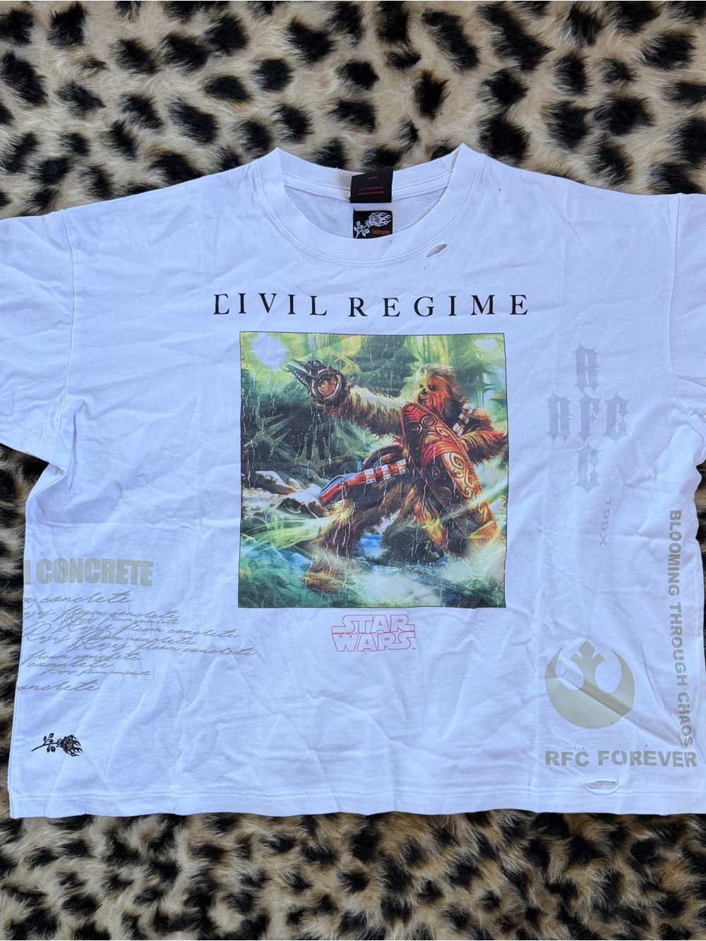 Civil Regime x Star Wars Chewbacca Graphic Tee
